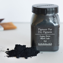 Pigment (Prisgrupp 4) Black lake 80g -D 763 i gruppen Konstnärsmaterial / Konstnärsfärger / Pigment hos Pen Store (108686)