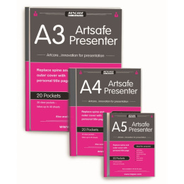 Plastfickor ArtSafe A4 i gruppen Konstnärsmaterial / Konstnärstillbehör / Förvaring hos Pen Store (108785)