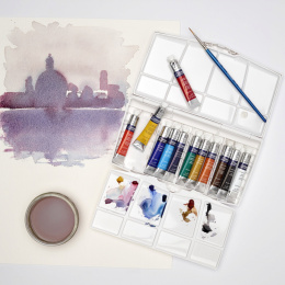Cotman Akvarellfärg Tub 12x8 ml i gruppen Konstnärsmaterial / Färger / Akvarellfärg hos Pen Store (108804)
