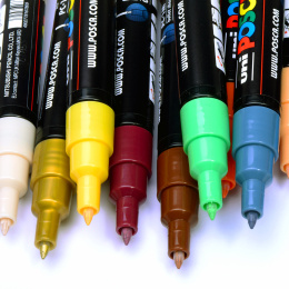 Posca Marker PC-1M Extra-fine i gruppen Pennor / Konstnärspennor / Illustrationsmarkers hos Pen Store (110005_r)