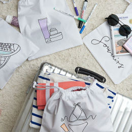 4500 Textilpenna 066 Neon Orange i gruppen Skapande & Hobby / Färger / Textilfärg och textilpennor hos Pen Store (110337)