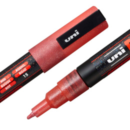 Posca PC-3M Glitter Red tones 4-set i gruppen Pennor / Konstnärspennor / Illustrationsmarkers hos Pen Store (110416)
