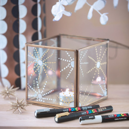 PC-3M Metallic 4-set i gruppen Pennor / Konstnärspennor / Illustrationsmarkers hos Pen Store (110421)