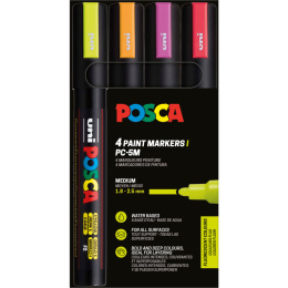 PC-5M Neon 4-set i gruppen Pennor / Konstnärspennor / Illustrationsmarkers hos Pen Store (110434)