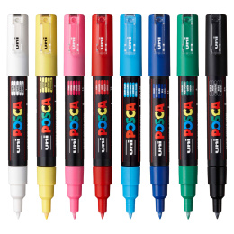 Posca PC-1MC 8-set i gruppen Pennor / Konstnärspennor / Illustrationsmarkers hos Pen Store (110436) Posca PC-1MC 8-set i gruppen Pennor / Konstnärspennor / Illustrationsmarkers hos Pen Store (110436)