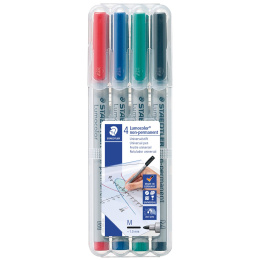 4-pack Lumocolor Non-permanent Medium i gruppen Pennor / Märkning och kontor / Märkpennor hos Pen Store (110756)