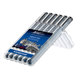 Pigment Liner 6-set i gruppen Pennor / Skriva / Fineliners hos Pen Store (110850)