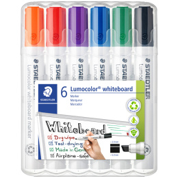 Lumocolor Whiteboard marker Chisel 6-pack i gruppen Pennor / Märkning och kontor / Whiteboardpennor hos Pen Store (111002)
