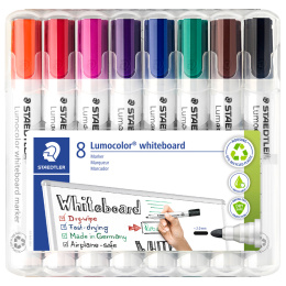 Lumocolor Whiteboard marker 8-pack 2 mm i gruppen Pennor / Märkning och kontor / Whiteboardpennor hos Pen Store (111005)