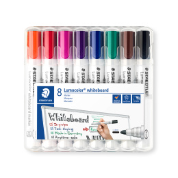 8-pack Lumocolor Whiteboard Round i gruppen Pennor / Märkning och kontor / Whiteboardpennor hos Pen Store (111005)