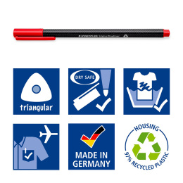 Triplus Fineliner 20-pack i gruppen Pennor / Konstnärspennor / Tuschpennor hos Pen Store (111087)