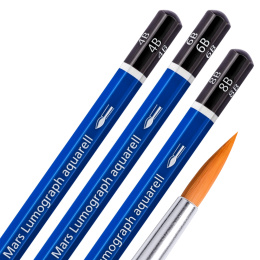 Mars Lumograph Aqua 5-pack i gruppen Pennor / Konstnärspennor / Akvarellpennor hos Pen Store (111230)