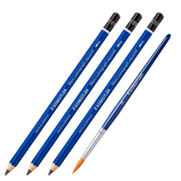 Mars Lumograph Aqua 5-pack i gruppen Pennor / Konstnärspennor / Akvarellpennor hos Pen Store (111230)
