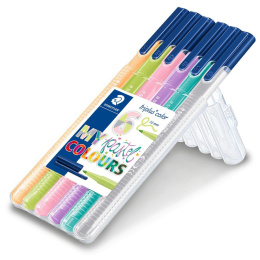 Triplus Color Pastel 6-pack i gruppen Pennor / Skriva / Fineliners hos Pen Store (111234)
