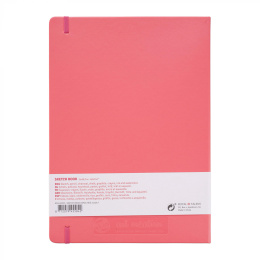 Sketchbook A4 Coral Red i gruppen Papper & Block / Konstnärsblock / Skissböcker hos Pen Store (111765)