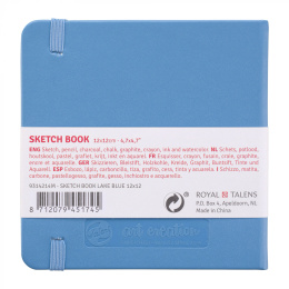 Sketchbook Lake Blue 12 x 12 cm i gruppen Papper & Block / Konstnärsblock / Skissböcker hos Pen Store (111771)