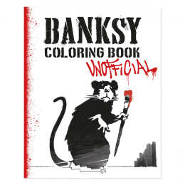Banksy Coloring Book i gruppen Skapande & Hobby / Böcker / Målarböcker för vuxna hos Pen Store (111783)