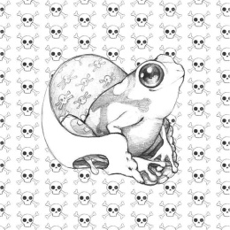 Pop Manga: Cute and Creepy Coloring Book i gruppen Skapande & Hobby / Böcker / Målarböcker för vuxna hos Pen Store (112447)