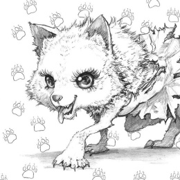Pop Manga: Cute and Creepy Coloring Book i gruppen Skapande & Hobby / Böcker / Målarböcker för vuxna hos Pen Store (112447)