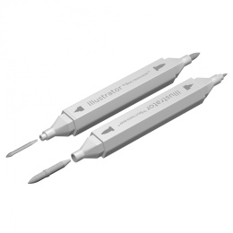 Spare Nibs Brush + Fine 6-set i gruppen Pennor / Penntillbehör / Tillbehör och reservdelar hos Pen Store (112488)