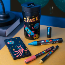 Posca PC-5M Metallic 8-set i gruppen Pennor / Konstnärspennor / Illustrationsmarkers hos Pen Store (112630)