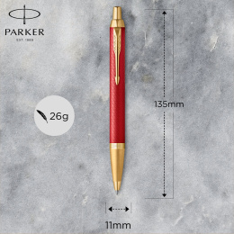 IM Premium Red/Gold Kulspetspenna i gruppen Pennor / Fine Writing / Kulspetspennor hos Pen Store (112690)