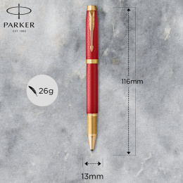 IM Premium Red/Gold Rollerball i gruppen Pennor / Fine Writing / Rollerball hos Pen Store (112691)