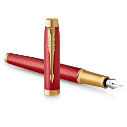 IM Premium Red/Gold Reservoar Fine i gruppen Pennor / Fine Writing / Reservoarpennor hos Pen Store (112692)