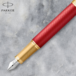 IM Premium Red/Gold Reservoar Fine i gruppen Pennor / Fine Writing / Reservoarpennor hos Pen Store (112692)