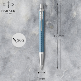 IM Premium Blue/Grey Kulspetspenna i gruppen Pennor / Fine Writing / Kulspetspennor hos Pen Store (112694)