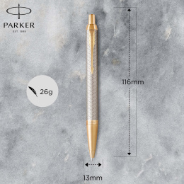 IM Premium Silver/Gold Kulspetspenna i gruppen Pennor / Fine Writing / Kulspetspennor hos Pen Store (112698)