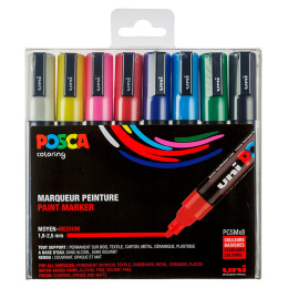 Posca PC-5M Standard Tones 8-set i gruppen Pennor / Konstnärspennor / Illustrationsmarkers hos Pen Store (125148)