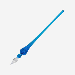 Glaspenna Rund 18 cm Blue i gruppen Skapande & Hobby / Kalligrafi / Kalligrafipennor hos Pen Store (125228)