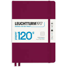 Notebook A5 120g Linjerad i gruppen Papper & Block / Skriva och anteckna / Anteckningsböcker hos Pen Store (125483_r)