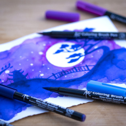 Koi Coloring Brush Pen 6-set Galaxy i gruppen Pennor / Skriva / Fineliners hos Pen Store (125587)