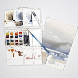 Cotman Akvarellset Painting Plus i gruppen Konstnärsmaterial / Färger / Akvarellfärg hos Pen Store (125828)