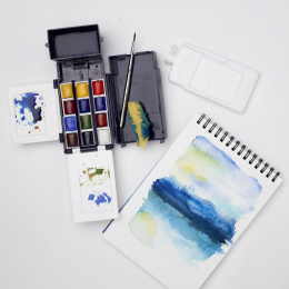 Cotman Akvarellset Field Pocket i gruppen Konstnärsmaterial / Konstnärsfärger / Akvarellfärg hos Pen Store (125830)