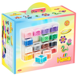 Midi Förvaringslåda + 16 000 pärlor i gruppen Kids / Barnpyssel och kreativitet / Rörpärlor och pärlplattor  / Rörpärlor Midi hos Pen Store (126038)