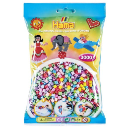 Midi Pärlor 3000-pack i gruppen Skapande & Hobby / Skapa / Rörpärlor och tillbehör hos Pen Store (126144_r)