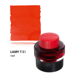 T 51 Bläck Red i gruppen Pennor / Penntillbehör / Reservoarbläck / Reservoarbläck på flaska hos Pen Store (126155)