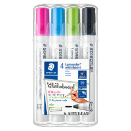 Lumocolor Whiteboard marker 4-pack 2 mm i gruppen Pennor / Märkning och kontor / Whiteboardpennor hos Pen Store (126605)