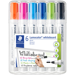 Lumocolor Whiteboard marker 6-pack 2 mm i gruppen Pennor / Märkning och kontor / Whiteboardpennor hos Pen Store (126606)
