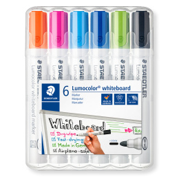 Lumocolor Whiteboard marker 6-pack 2 mm i gruppen Pennor / Märkning och kontor / Whiteboardpennor hos Pen Store (126606)
