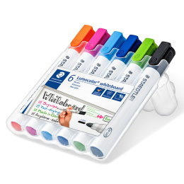 Lumocolor Whiteboard marker 6-pack 2 mm i gruppen Pennor / Märkning och kontor / Whiteboardpennor hos Pen Store (126606)