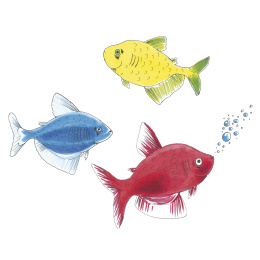 Ciao Set 5+1 Brights i gruppen Pennor / Konstnärspennor / Illustrationsmarkers hos Pen Store (126812)