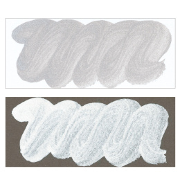 Silver Mica Ink 60 ml i gruppen Konstnärsmaterial / Konstnärsfärger / Tusch och bläck hos Pen Store (126927)