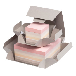 Blockkub Stripes S Candy i gruppen Papper & Block / Skriva och anteckna / Skrivblock och häften hos Pen Store (127228)