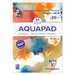 Aquapad Akvarellblock 300g A4 i gruppen Papper & Block / Konstnärsblock / Akvarellblock hos Pen Store (127415)