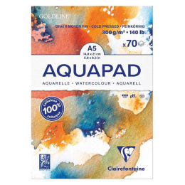 Aquapad Akvarellblock 300g A5 i gruppen Papper & Block / Konstnärsblock / Akvarellblock hos Pen Store (127419)