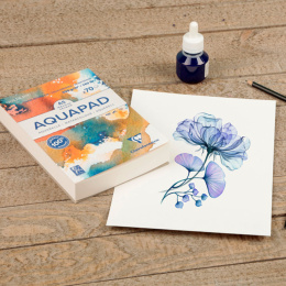 Aquapad Akvarellblock 300g A5 i gruppen Papper & Block / Konstnärsblock / Akvarellblock hos Pen Store (127419)